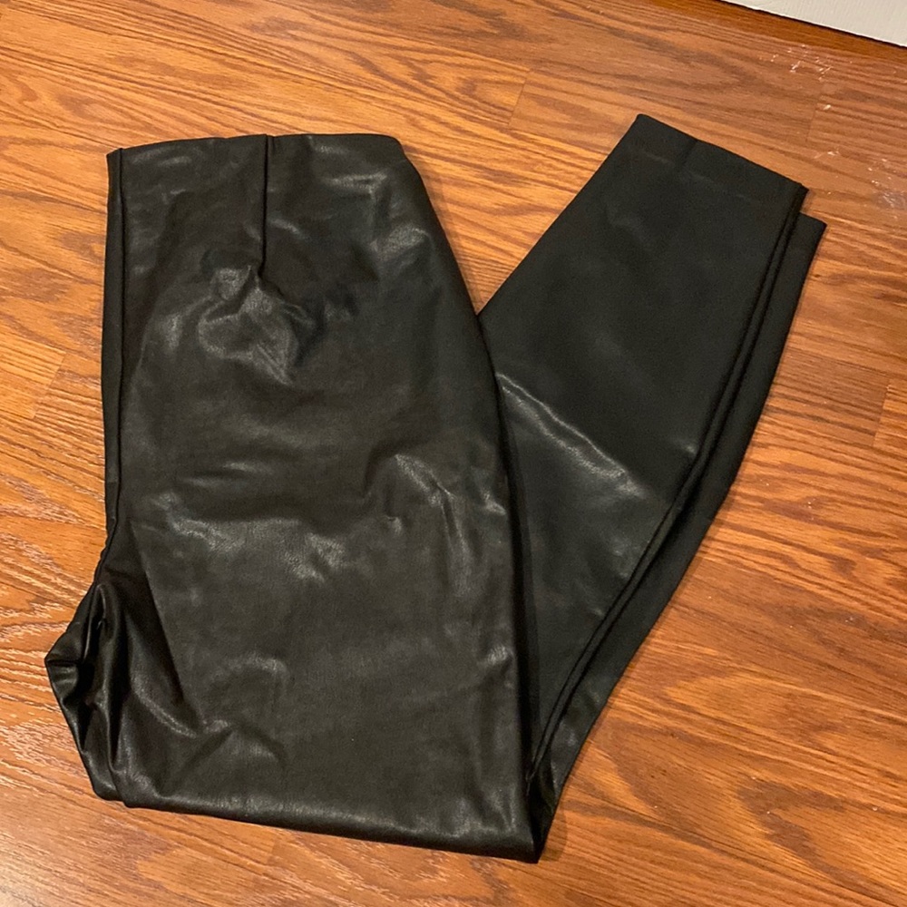 Eloquii faux leather legging. Size 12